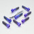 Titanium Top & Bottom Clamp Yoke Pinch Kit Purple Haze