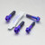Titanium Top & Bottom Clamp Yoke Pinch Kit DualDrive Purple Haze