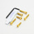 Stainless Steel Fuel Cap Kit Aprilia RS 250 Gold Stainless Steel Fuel Cap Kit Aprilia RS 250 Gold