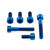 Titanium Fuel Cap Kit Special Triumph (ST/Etc) Blue Titanium Fuel Cap Kit Special Triumph (ST/Etc) Blue