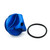 Aluminium Oil Filler Cap Kawasaki Standard Blue