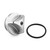 Aluminium Oil Filler Cap Kawasaki Standard Silver