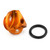 Aluminium Oil Filler Cap Suzuki Orange Logo Etched