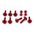 Aluminium Screen Kit Benelli TRK 502 Red Aluminium Screen Kit Benelli TRK 502 Red