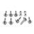 Aluminium Screen Kit Benelli TRK 502 Silver Aluminium Screen Kit Benelli TRK 502 Silver