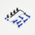 Aluminium Screen Kit Honda Blackbird Blue Aluminium Screen Kit Honda Blackbird Blue