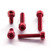 Aluminium Fuel Cap Kit Cagiva Mito 125 Red