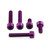 Aluminium Fuel Cap Kit Cagiva Purple Aluminium Fuel Cap Kit Cagiva Purple