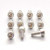 Aluminium Fuel Cap Surround / Tank Panel Bolt Kit Silver Aluminium Fuel Cap Surround / Tank Panel Bolt Kit Silver