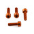 Aluminium Fuel Cap Kit Ducati/Other Orange Aluminium Fuel Cap Kit Ducati/Other Orange