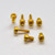 Aluminium Fuel Cap Kit Special Honda CBF 1000 GT Gold Aluminium Fuel Cap Kit Special Honda CBF 1000 GT Gold