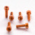 Aluminium Fuel Cap Kit Kawasaki Orange