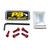 Aluminium Fuel Cap Kit Kawasaki Red Aluminium Fuel Cap Kit Kawasaki Red