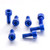 Aluminium Fuel Cap Kit Kawasaki Blue Aluminium Fuel Cap Kit Kawasaki Blue