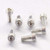 Aluminium Fuel Cap Kit Kawasaki Silver Aluminium Fuel Cap Kit Kawasaki Silver
