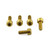 Aluminium Fuel Cap Kit Aprilia/Other Gold Aluminium Fuel Cap Kit Aprilia/Other Gold