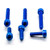 Aluminium Fuel Cap Kit Aprilia Blue Aluminium Fuel Cap Kit Aprilia Blue