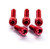 Aluminium Fuel Cap Kit Suzuki Red
