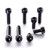 Aluminium Fuel Cap Kit Yamaha FZR400/600 Black Aluminium Fuel Cap Kit Yamaha FZR400/600 Black