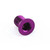 Aluminium Countersunk Bolt M4x(0.70mm)x6mm Purple Aluminium Countersunk Bolt M4x(0.70mm)x6mm Purple