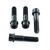 Stainless Steel Clip-On / Handle Bar Mount Bolt Kit Flanged Socket Cap Race Spec Black Stainless Steel Clip-On / Handle Bar Mount Bolt Kit Flanged Socket Cap Race Spec Black