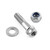 Stainless Steel Exhaust Mount Bolt Kit Flanged Socket Cap Race Spec