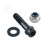 Stainless Steel Exhaust Mount Bolt Kit Flanged Socket Cap Race Spec Black