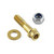 Stainless Steel Exhaust Mount Bolt Kit Flanged Socket Cap Race Spec Gold
