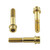 Stainless Steel Front Caliper Pinch Bolt Kit Flanged Socket Cap Race Spec Gold