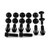 Stainless Steel Bodywork Bolt Kit - Indian Challenger - Dark Horse/Elite/Limited/Standard Black Stainless Steel Bodywork Bolt Kit - Indian Challenger - Dark Horse/Elite/Limited/Standard Black
