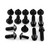 Stainless Steel Bodywork Bolt Kit - Indian Chieftain - Dark Horse/Elite/Premium/Standard 111/116 Black Stainless Steel Bodywork Bolt Kit - Indian Chieftain - Dark Horse/Elite/Premium/Standard 111/116 Black