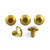 Aluminium Windshield Kit 5 Bolt Gold Aluminium Windshield Kit 5 Bolt Gold