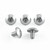 Aluminium Windshield Kit 5 Bolt Silver Aluminium Windshield Kit 5 Bolt Silver
