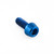 Titanium Socket Cap Bolt M3x(0.50mm)x10mm Blue