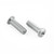 Aluminium Water Bottle Cage Bolts M5x(0.80mm)x20mm Dome Head XS Pack x2 Silver