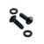 Stainless Steel Cycle Caliper Kit M6x(1.00)x20mm Dome Head (12mm O/D) Bolt & Washers Black Stainless Steel Cycle Caliper Kit M6x(1.00)x20mm Dome Head (12mm O/D) Bolt & Washers Black