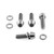 Titanium Cycle Caliper Kit M6x(1.00)x20mm Socket Cap & Washers Titanium Cycle Caliper Kit M6x(1.00)x20mm Socket Cap & Washers