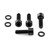 Titanium Cycle Caliper Kit M6x(1.00)x20mm Parallel Socket Cap & Washers Black Titanium Cycle Caliper Kit M6x(1.00)x20mm Parallel Socket Cap & Washers Black