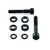 Titanium Cycle Caliper Kit M6x40mm / M6x35 Parallel Socket Cap Bolts, Washers & Cone Washers Black
