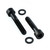 Titanium Cycle Caliper Kit M6x35mm / M6x30 Parallel Socket Cap Bolts, Washers Black