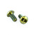 Titanium Water Bottle Cage Bolts M5x(0.80mm)x10mm Button Head Torx Drive Pack x2 Gold Titanium Water Bottle Cage Bolts M5x(0.80mm)x10mm Button Head Torx Drive Pack x2 Gold