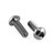 Titanium Water Bottle Cage Bolts M5x(0.80mm)x15mm Button Head Torx Drive Pack x2 Titanium Water Bottle Cage Bolts M5x(0.80mm)x15mm Button Head Torx Drive Pack x2