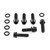 Titanium Stem Bolt Kit M6x(1.00mm)x20mm Socket Cap & Washers Black