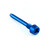 Titanium Cycle Brake Pad Retaining Pin M4x(0.70mm)x26mm Tapered Socket Cap T25 - Magura MT Series Blue Titanium Cycle Brake Pad Retaining Pin M4x(0.70mm)x26mm Tapered Socket Cap T25 - Magura MT Series Blue