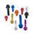 M6 Aluminium Flanged Hex Head Race Spec Bolts Etched M6 Aluminium Flanged Hex Head Race Spec Bolts Etched