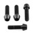 Titanium Rider Footrest Hanger Bolt Kit Black