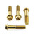 Stainless Steel Front Brake Mounting Bolt Kit Gold