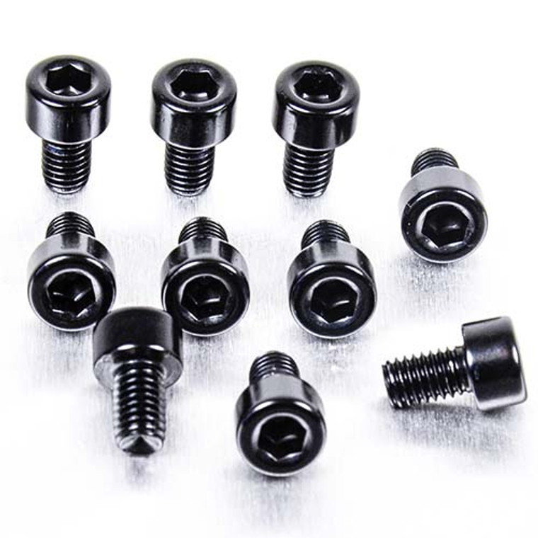 Aluminium Allen Bolt M5x(0.80mm)x8mm Pack x10 Black