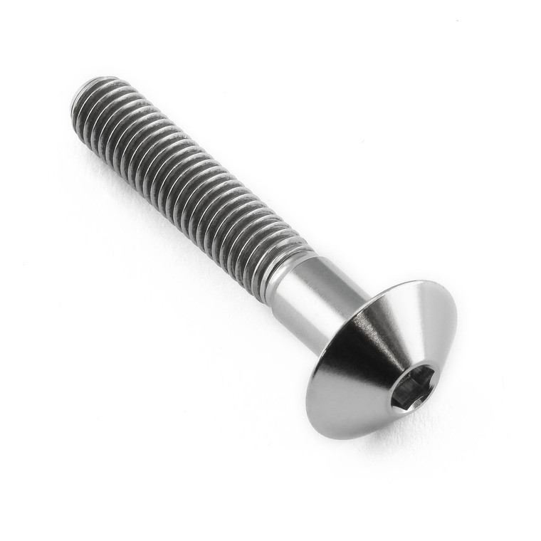 Titanium Dome Head Bolt M5x(0.80mm)x30mm Titanium Dome Head Bolt M5x(0.80mm)x30mm