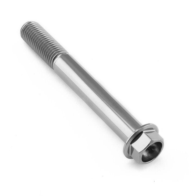 Titanium Flanged Hex Head Bolt M10x(1.25mm)x80mm